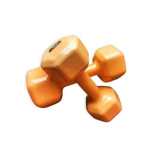 Par De Halter Emborrachado Sextavado 9 Kg Cada