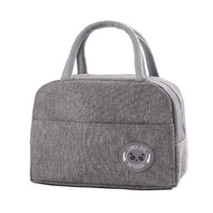 Bolsa Térmica Portátil Dobrável Organizadora Bolso Externo Semi-impermeável Com Alça