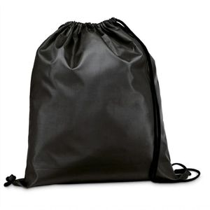 Saco Bolsa Com Cordão Ajustável Armazenamento De Sapatos preto