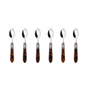 Kit 6 Colheres Para Sobremesa Bolo Doce 16cm Oxford Bugatti
