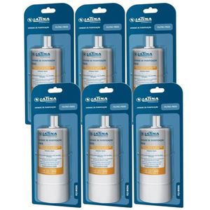 Kit 6 Refil Filtro Purificador Latina P655 Purifive Original