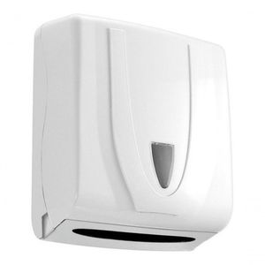 Toalheiro Unik Com Detalhe Branco Para Papel 2 Ou 3 Dobras