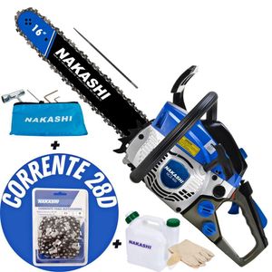 Motosserra Nakashi Ncs 400 2T 40,1Cc Com Carburador Walbro
