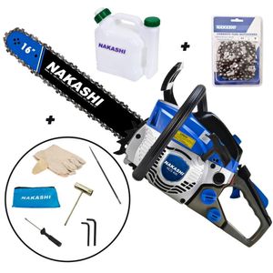 Motosserra Nakashi Ncs 400 40,1Cc 2T Para Trabalho Pesado