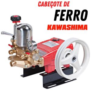 Bomba Com Cabeçote De Ferro Kawashima S22F Para Pulverização