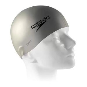 Touca De Natação Speedo Lisa - Cinza