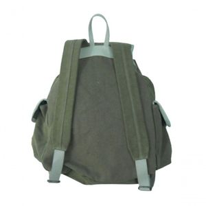 Mochila Canva Casual Zup Caqui