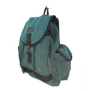 Mochila Canva Casual Zup Verde