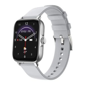 Smartwatch Para Homens E Mulheres Ip68 à Prova D\'água Prata