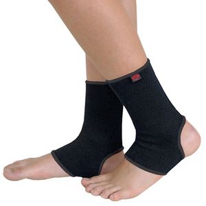 Tornozeleira Elástica Realtex Par - Preto M