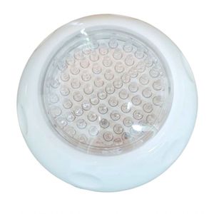 Refletor Led 70 Pontos 5W Iluminação Para Piscina Abs Luz Branca - Brustec
