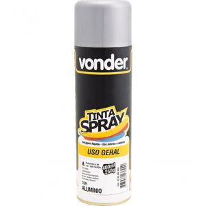 Tinta Spray Alumínio 400m/250g - Vonder