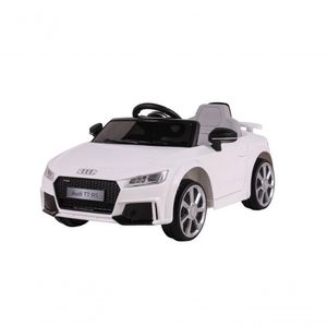 Carrinho Elétrico Branco Audi Tt Rs 2.4Ghz 12V Bel Brink