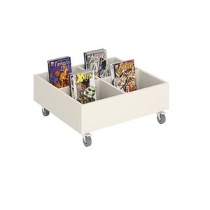 Livreiro Expositor Dubai 100% Mdf (Biblioteca Livros)
