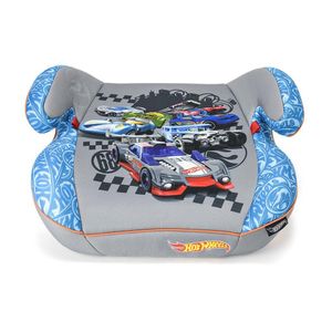 Assento Para Auto Booster Hot Wheels Modern 22-36kgs Grupo Iii Cinza Fisher Price - Bb630 Cinza