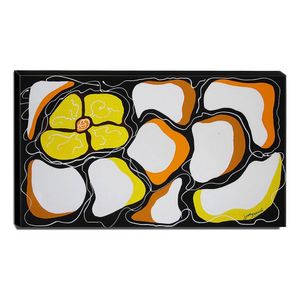 Quadro De Pintura Abstrato 70x120cm-1514