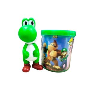 Caneca Super Mario Com Boneco Yoshi Ifcat
