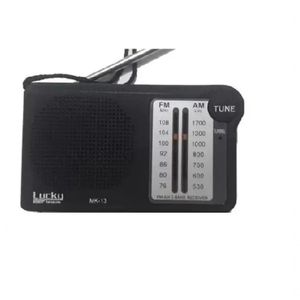 Rádio Relógio Bolso Portátil Am Fm Fone Ouvido