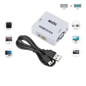 Conversor Vídeo Hd Saída Hdmi Para Vga