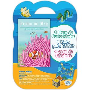 Livro Hora Da Diversão - Fundo Do Mar - Editora Dcl