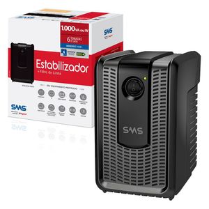Estabilizador Sms Speedy 1000Va Entrada 115/127V Saída 115v