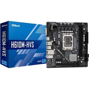 Placa Mae 1700 Asrock H610m Hvs Ddr4 Hdmi Vga
