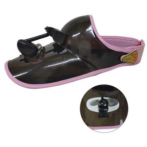 Viseira Ventilador Piscina Praia Sol Lazer Verao Chapeu