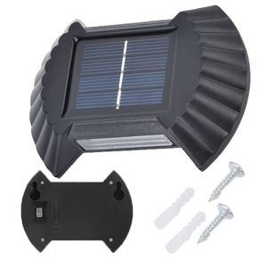 Luminaria Solar Led Parede Arandela Spot Luz Ambiente Baliza