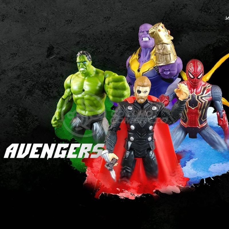 Hulk and thanos store toys