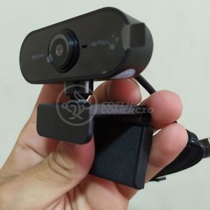Webcam Câmera Full Hd 1080p Com Microfone Usb 2.0