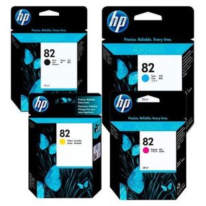 Cartucho Hp 82 Kit 4 Cores