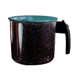 Canecão Fervedor Leiteira Cereja Antiaderente Cerâmica 16Cm