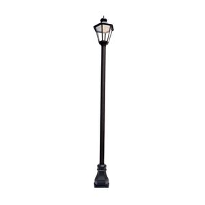 Poste Milano Jardim Luminária Italiana G Led Alumínio 410Cm