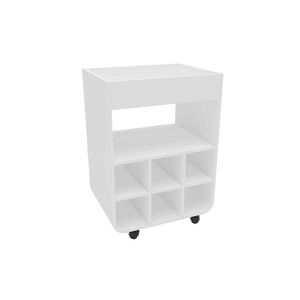 Bar De Sala Jantar índia Adega P- 6 Garrafas Branco - Politorno