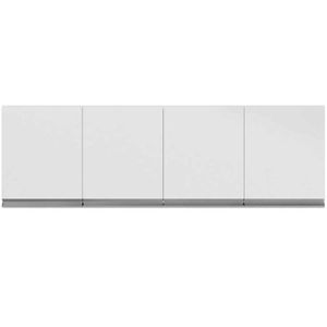 Armário Aéreo Cozinha Adriana 4 Portas 160 Cm Branco