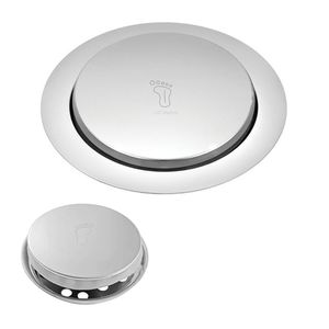 Ralo Click Inteligente Inox 15X15 Lavabo Banheiro Redondo