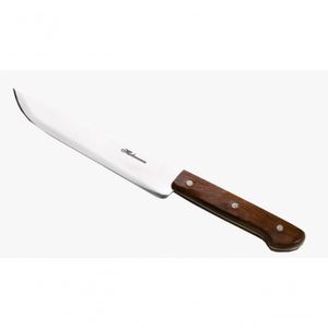 Facas Inox Cabo Em Madeira Lamina 225 Mm Hickmann 30/9