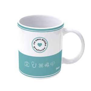 Caneca De Porcelana Profissões - Farmácia