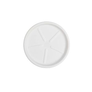 Base Redonda 20 X 3 Cm Cor 06 - Branco Sólido