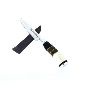 Faca Cozinha E Mesa Gaúcha 1005omc 5'' Osso Madeira Chifre