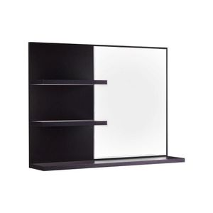 Armário Para Banheiro Lugano Preto
