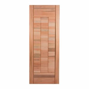 Folha De Porta Maciça 210x70cm Eucalipto Pm97 Cruzeiro Portas Natural Nude