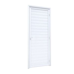 Porta De Giro Lambri Sem Maçaneta Ideale 215cmx85cmx4,5cm Lucasa Branco