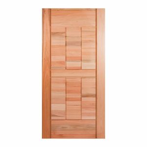 Folha De Porta Maciça 210x100cm Eucalipto Pm96 Cruzeiro Portas Natural Nude