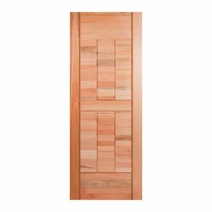 Folha De Porta Maciça 210x60cm Eucalipto Pm96 Cruzeiro Portas Natural Nude