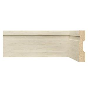 Kit Rodapé De Mdf 10cm X 15mm X 2,40m 30 Barras Com Friso 1002 Moldufama Decapê Provence