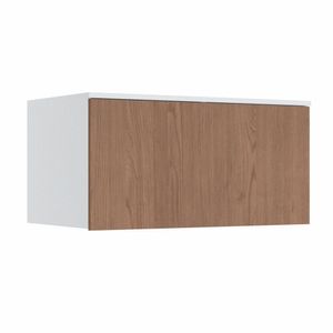 Módulo Aéreo 1 Porta Basculante Requinte+ Móveis Castro Branco Line-macadâmia