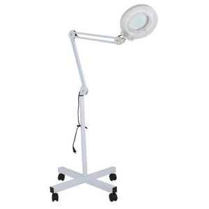 Lupa Estetica Tripe Rodinhas Luminaria De Led Articulavel 220v (bsl-lupa-1)