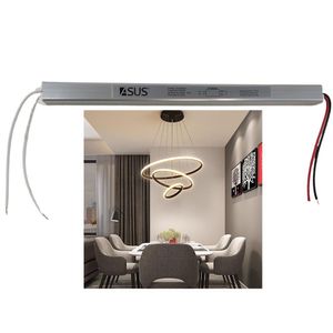 Fonte Slim Drive Bivolt 48w 12v 4a Perfil Fita Led Lustre Luminaria Multiuso