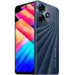 Smartphone Infinix Hot 30 8gb De Ram 256gb, 50mp E 8mp, Carregamento Rápido 33w, Bateria 5000mah, Tela 6,78 Fhd+ 90hz, Dual Chip Preto